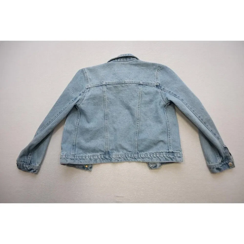 Levi's Strauss Button Up Denim Jean Jacket Girls‎ Size Large